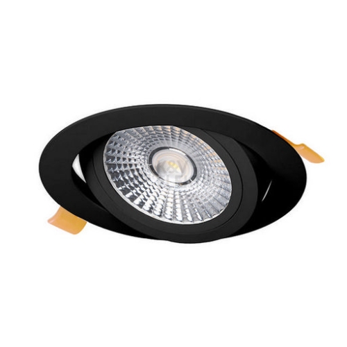 Podhledové LED svítidlo Panlux VP COB 6W 3000K bílá černá PN14100050