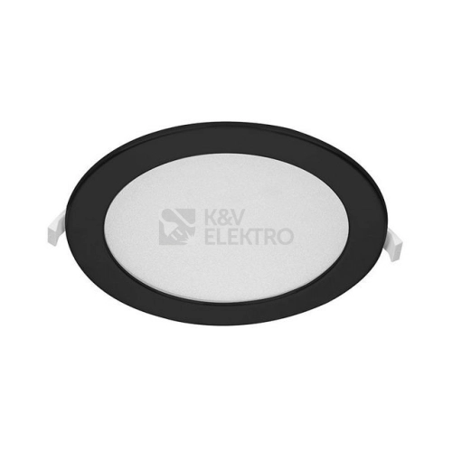 LED podhledové svítidlo Panlux DOWNLIGHT CCT ROUND IP44 12W černá PN22400010