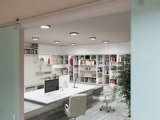 Obrázek produktu LED podhledové svítidlo Panlux DOWNLIGHT CCT ROUND IP44 12W černá PN22400010 3