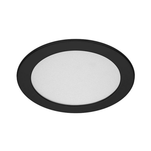 LED podhledové svítidlo Panlux DOWNLIGHT CCT ROUND IP44 18W černá PN22400011
