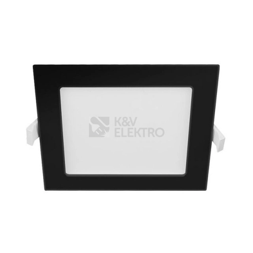 LED podhledové svítidlo Panlux DOWNLIGHT CCT SQUARE IP44 18W černá PN22400015