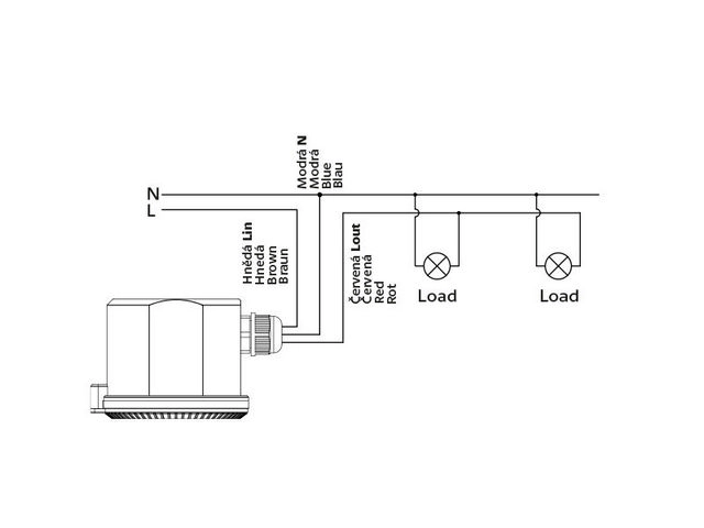 Pohybové čidlo Panlux RADAR SENSOR INDUSTRY PN71000021 pro vysoké stropy (obrázek 7)