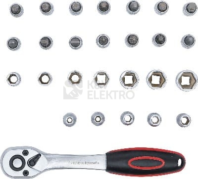 Obrázek produktu Gola sada 1/4" 4,0-13,0mm 27 dílů BGS BS15105 3
