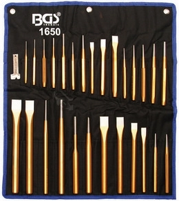 Obrázek produktu Sekáče a průbojníky sada 28 kusů BGS BS1650 0