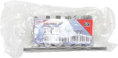 Obrázek produktu Hlavice zástrčné 1/4" XZN M4-M12 BGS BS2162 1