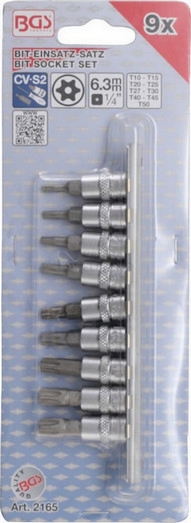 Obrázek produktu Hlavice zástrčné 1/4" T-profil BGS BS2165 1