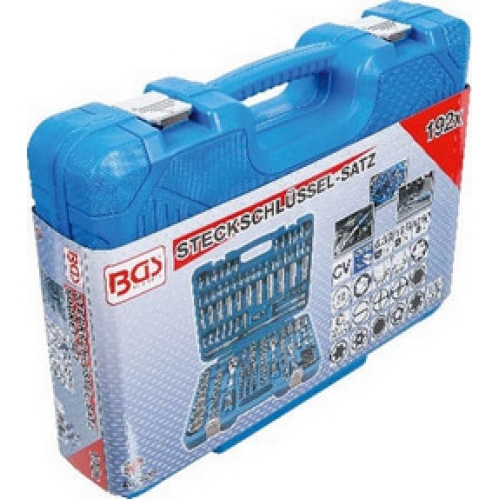 Gola sada 1/4″ 3/8″ 1/2″,192 dílů BGS BS2292
