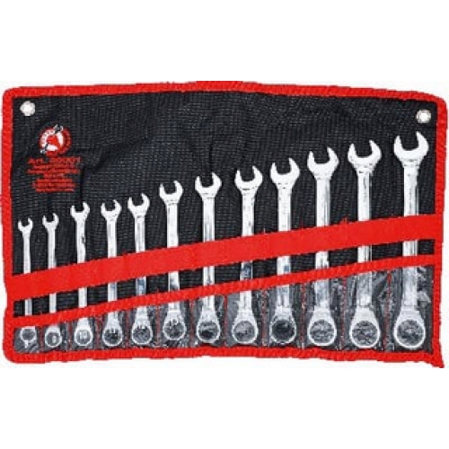 Klíče očkoploché 8,0-19,0mm ráčnové BGS BS30001