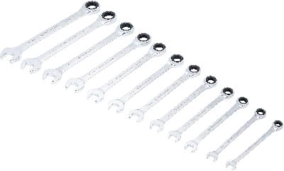 Klíče očkoploché 8,0-19,0mm ráčnové BGS BS30001 (obrázek 3)