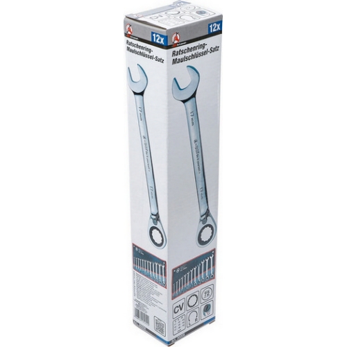 Sada ráčnových očkoplochých klíčů BGS BS30008