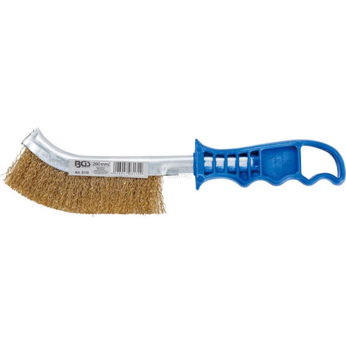 Kartáč drátěný pomosazený 260mm BGS BS3172