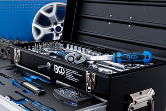 Obrázek produktu Kovový dílenský kufr na nářadí BGS BS3350 1