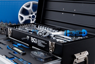 Obrázek produktu Kovový dílenský kufr na nářadí BGS BS3350 8