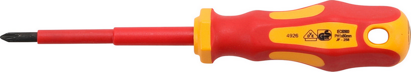 Šroubovák křížový PH 1x80mm VDE BGS BS4926
