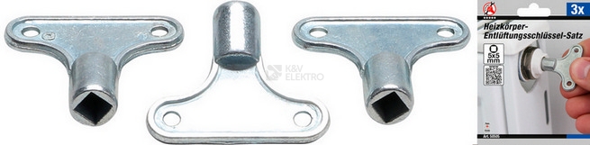 Obrázek produktu Klíče pro odvzdušnění topení BGS BS50505 0