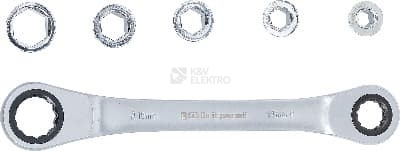 Obrázek produktu Ráčnový očkový klíč se sadou adaptérů BGS BS71016 2