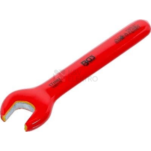 Jednostranný plochý klíč VDE 17mm BGS BS71067