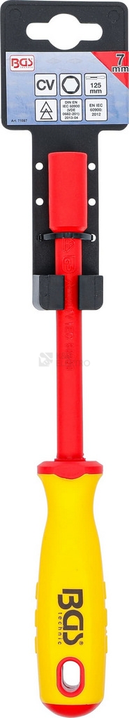 Obrázek produktu Šroubovák na nástrčné klíče VDE 7mm BGS BS71087 1