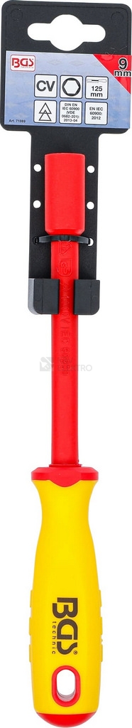 Obrázek produktu Šroubovák na nástrčné klíče VDE 9mm BGS BS71089 1