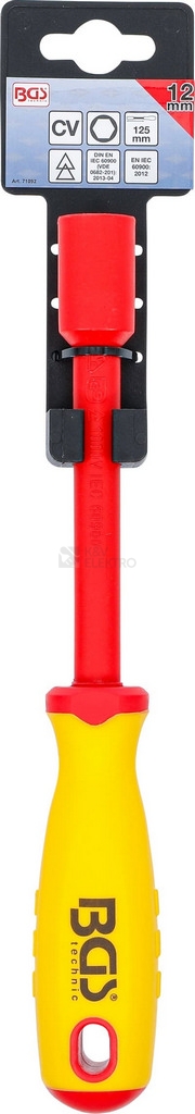 Obrázek produktu Šroubovák na nástrčné klíče VDE 12mm BGS BS71092 1