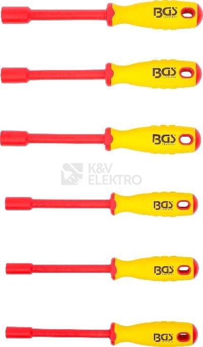 Obrázek produktu Sada šroubováků na nástrčné klíče VDE BGS BS71095 2