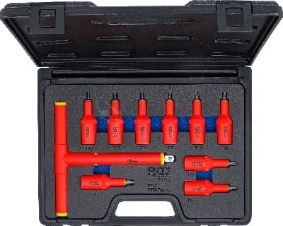 Obrázek produktu VDE sada nástrčných hlavic 1/2" T-profil BGS BS7131 2
