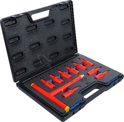 Obrázek produktu VDE sada nástrčných hlavic 1/2" T-profil BGS BS7131 5