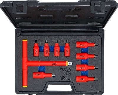 Obrázek produktu VDE sada nástrčných hlavic 3/8"/1/2" BGS BS7132 4