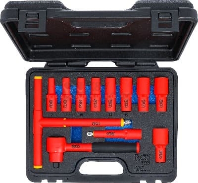 Obrázek produktu VDE sada nástrčných klíčů 10mm 3/8" BGS BS7133 3