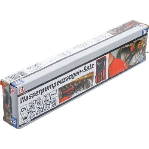 Kleště SIKO 175-240-300mm sada 3 díly BGS BS75209