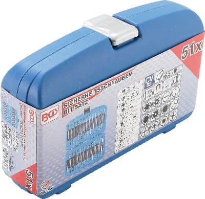 Bity 1/4″ speciální 50 dílů BGS BS757