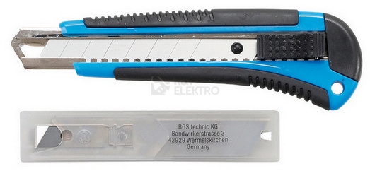 Obrázek produktu Nůž odlamovací 18mm těžké provedení BGS BS7955 0