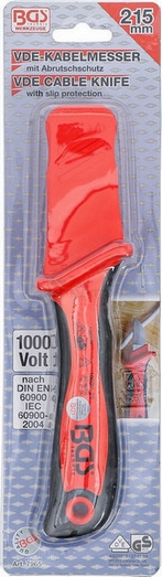 Obrázek produktu Nůž odizolační elektrikářský VDE BGS BS7965 1