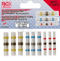 Obrázek produktu Spojky pájecí 2,7-4,5-6,8mm smršťovací BGS BS85220 0
