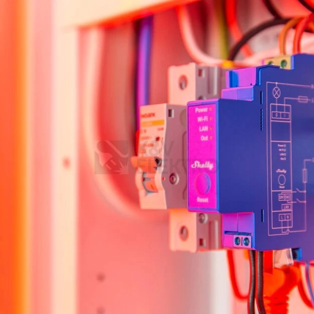 Obrázek produktu Spínací modul Shelly Pro 1 1 kanál 16A 110-240VAC WiFi LAN 1