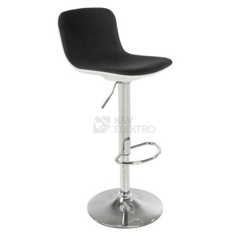 Barová židle G21 Lima látková black 60023300