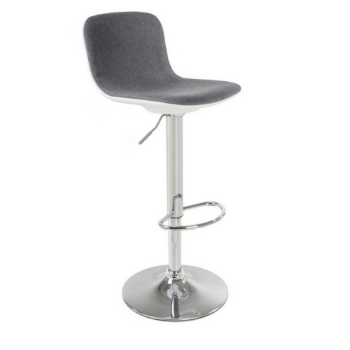 Barová židle G21 Lima látková gray 60023301