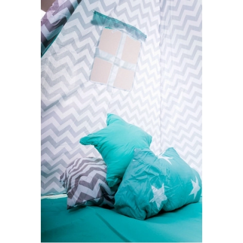 Dětský stan Teepee Jezerní království tyrkysové G21 60026407 (obrázek 3)