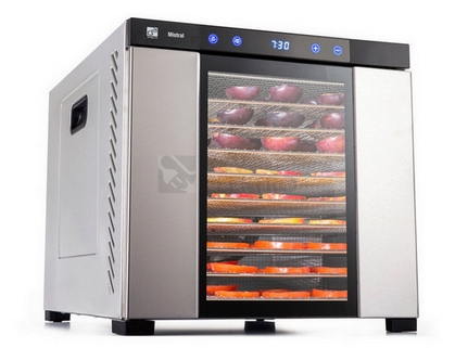 Obrázek produktu Sušička ovoce G21 Mistral nerez 6008113 0