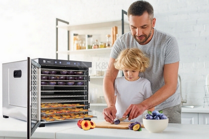 Obrázek produktu Sušička ovoce G21 Mistral nerez 6008113 11