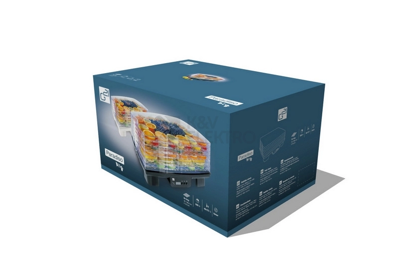Obrázek produktu Sušička ovoce G21 Paradiso big black 6008118 6