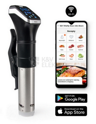Obrázek produktu Sous vide G21 Akura WiFi 1000 W 600910 6
