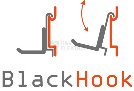 Obrázek produktu Závěsný systém G21 BlackHook snake 7,5x15x3cm 635005 5