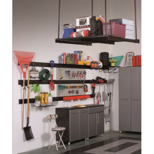 Závěsný systém G21 BlackHook small shelf 60x10x19,5cm 635014