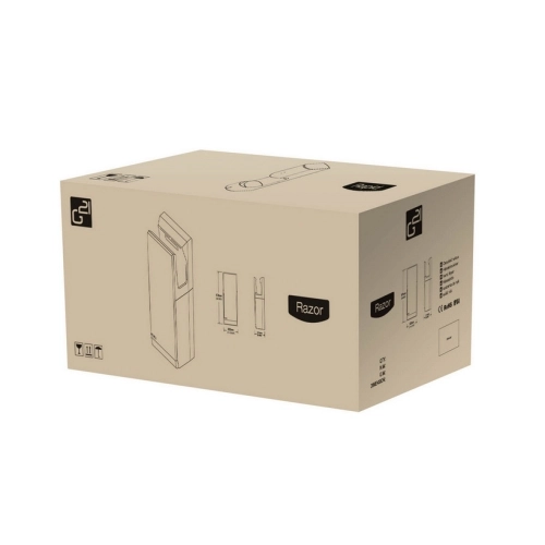 Osoušeč rukou G21 Razor White 635350 (obrázek 9)