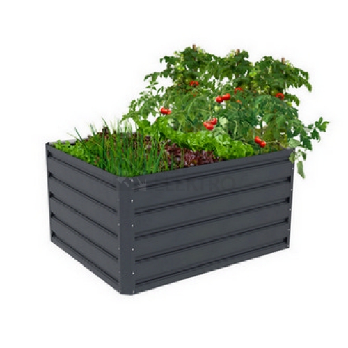 Vyvýšený záhon G21 Daisy 100x80x52cm plechový antracitový 63900203