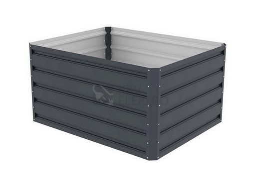 Obrázek produktu Vyvýšený záhon G21 Daisy 100x80x52cm plechový antracitový 63900203 3