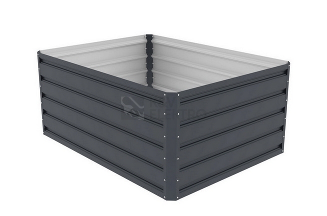 Obrázek produktu Vyvýšený záhon G21 Daisy 120x90x52cm plechový antracitový 63900223 3