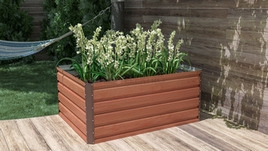 Obrázek produktu Vyvýšený záhon G21 Daisy 120x90x52cm plechový hnědý 63900233 4