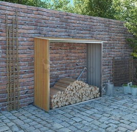 Obrázek produktu Přístřešek na dřevo G21 WOH 136 - 182x75cm hnědý 63900495 2